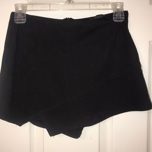 black skort